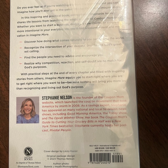 Imagine More Do What You Love, Discover Your Potential By Stephanie Nelson PB - Picture 2 of 2